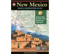 National Geographic Maps New Mexico Road & Recreation Atlas 10th Ed (Tascabile)