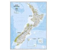 National Geographic Maps New Zealand, Tubed (Map)