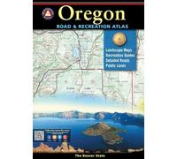 National Geographic Maps Oregon Road & Recreation Atlas 9th Edition (Tascabile)