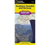 National Geographic Adventure Map Southern Norway and Sweden [Lingua Inglese]: Travel Maps International Adventure Map