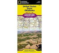National Geographic Maps United States, Texas And Oklahoma Adventure Map (Map)