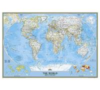 National Geographic Maps World Classic, Tubed (Map)