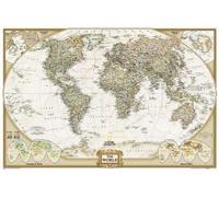 National Geographic Maps World Executive, Poster Size, Tubed (Map)
