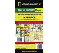 National Geographic Maps Yellowstone National Park, Map Pack Bundle (Map)