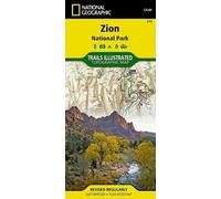 National Geographic Trails Illustrated Topographic Map Zion National Park [Lingua Inglese]: Trails Illustrated National Parks
