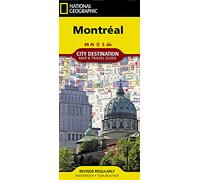 National Geographic Montreal: Destinationmap, Ciaty Map & Travel Guide [Lingua Inglese]