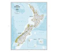 National Geographic Maps New Zealand, Tubed (Map)