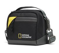 National Geographic NG E1 2350 Custodia per Fotocamere 360 Compatte, Action Camera, Piccoli Accessori, Passante Cintura Integrato, Dimensioni interne: L 12 cm x P 7,5 cm x H 12,5 cm