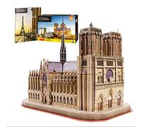 National Geographic - Notre Dame | Puzzles 3d Regalo Bambino 8 Anni | Puzzle 3d Per Adulti E Puzzle 3d Per Bambini | Modellini Da Costruire | Giochi Per Bambini | 128 Pezzi