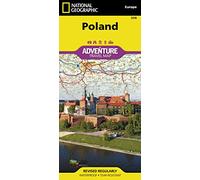 National Geographic Poland Map: Adventure Maps