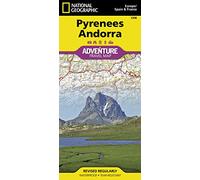 National Geographic Pyrenees Andorra : Europe/Spain & France: Adventure Travel Map [Lingua Inglese]: France, Spain