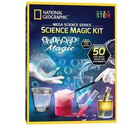 National Geographic Science Magic Kit - Kit Scientifico per Bambini con 50 Esperienze Uniche e Torri di Magia, Set di Chimica e Progetto STEM, un ottimo regalo per ragazzi e ragazze