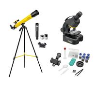 National Geographic Set telescopico e microscopio per bambini e principianti con numerosi accessori