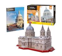 National Geographic - St Paul Cattedrale | Puzzles 3D | Modelli per costruire adulti e bambini | Puzzle 3D Adulti | Puzzle 3D Bambini | Regali per bambini | 107 pezzi