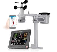 National Geographic Stazione Meteo Smart Tuya 7-in-1 Sensore WiFi Qualità Aria AQI CO2 UV Previsione 6 Giorni