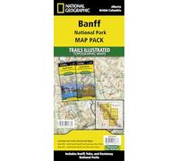 National Geographic Trails Illustrated Banff National Park [Pacchetto Mappe]: Trails Illustrated Maps