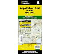 National Geographic Trails Illustrated Map 2020 Appalachian Trail: Maine Map Pack Bundle