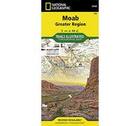 National Geographic Trails Illustrated Map 2022 Moab Greater Region: 505