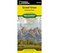 National Geographic Trails Illustrated Map Grand Teton National Park: Wyoming, USA [Lingua Inglese]