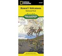 National Geographic Trails Illustrated Map Hawaii Volcanoes National Park: Hawai'i, USA [Lingua Inglese]