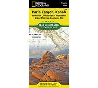 National Geographic Trails Illustrated Map Paria Canyon, Kanab - Arizona, Utah: Vermillion Cliffs National Monument, Grand Staircase-Escalante NM [Lingua Inglese]