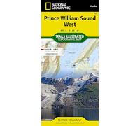 National Geographic Trails Illustrated Map Prince William Sound, West: Alaska, USA [Lingua Inglese]: Trails Illustrated Other Rec. Areas
