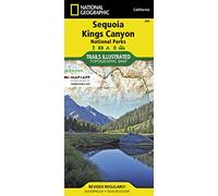 National Geographic Trails Illustrated Map Sequoia/Kings Canyon National Parks California, USA: Trails Illustrated National Parks