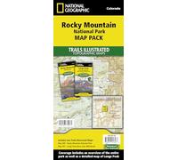 National Geographic Trails Illustrated Rocky Mountain National Park Colorado Map Pack