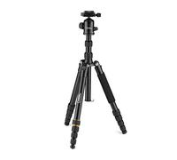 National Geographic Treppiede da viaggio con monopiede, in alluminio, chiusura a leva, carico fino a 6 kg, borsa per il trasporto, testa a sfera, sgancio rapido