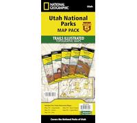 National Geographic Utah National Parks Map Pack
