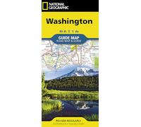 National Geographic Washington: Guide Map, Road Map & Guide