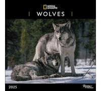 National Geographic: Wolves 2025 Wall Calendar