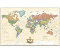 National Geographic World Wall Map - Explorer Executive (Poster Size: 36 X 24 In)