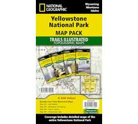 National Geographic Yellowstone National Park Map Pack: Trails Illustrated Topographic Maps: Trails Illustrated National Parks