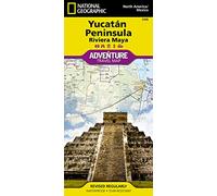 National Geographic Maps Northern Yucatn/maya Sites, Mexico (Map)