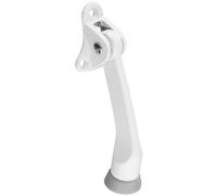 National Hardware N248-435 Fermaporta 4"""" Bianco