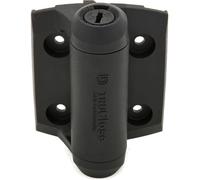 National Hardware N346 - 206 tru-close self-closing stretto Spring Gate fold, nero, aggiornato imballaggio, N346-206