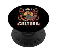 National Hispanic Heritage Month Viva La Cultura PopSockets PopGrip Adesivo