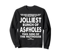 National Lampoon's Christmas Vacation Jolliest Bunch Text Felpa