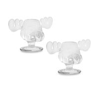 National Lampoon's Natale Vacanza Alce Testa Shot Occhiali Set Di 2