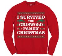 National Lampoon's Natale Vacanza i Survived Famiglia Girocollo Maglione