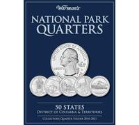National Park Quarters: 50 States + District of Columbia & Territories: Collector's Quarters Folder 2010 -2021