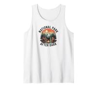 National Park Sasquatch Aliens Extraterrestrial Bear Camping Canotta
