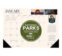 National Parks 2026 17 X 12 Small Monthly Deskpad