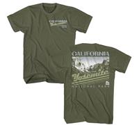 National Parks - California Yosemite - Fronte Retro Stampa T-Shirt
