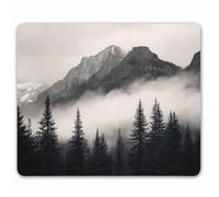 National Parks Canadian Smokey Mountain Cliff Tappetino Mouse Soffice Tappetini per Il Mouse Antipolvere Mousemat per Pc Laptop Ufficio 25X30Cm