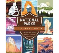 National Parks Coloring Book (Tascabile)