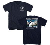 National Parks - Kenai Fjords Puffin - American Classici - Solido Blu Adulti
