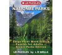 National Parks: Large Print Word Search Puzzles for Adults - Scenic Parks Edition
