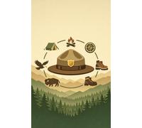 National Parks Passport & Stamp Journal: All 63 US National Parks | Stamp & Sticker Log, Trail Notes, Milestones Record & Scenic Byways | Premium Adventure Keepsake Book